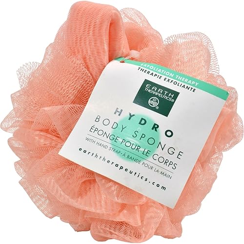 Earth Therapeutics Peach Hydro Body Sponge -- 6 per case.6 Beauty & Personal Care Earth Therapeutics
