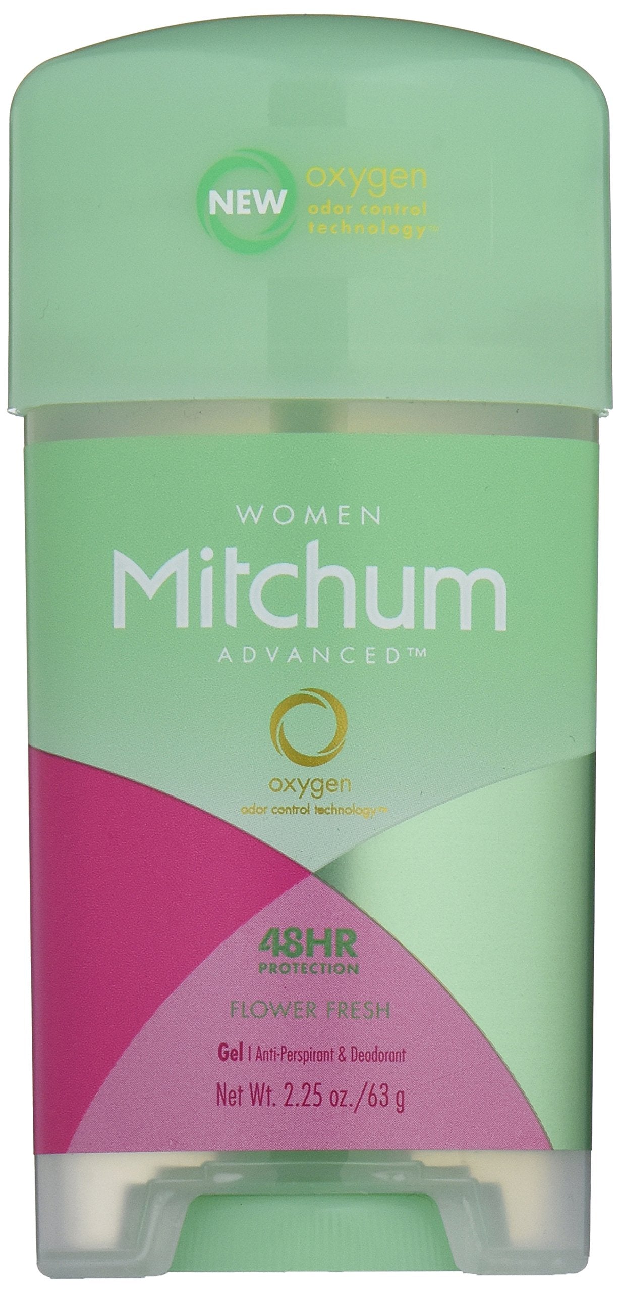 Mitchum Anti-Perspirant & Deodorant for Women, Power Gel, Flower Fresh, 2.25 oz (63 g) (Pack of 6) Beauty and Personal Care Mitchum
