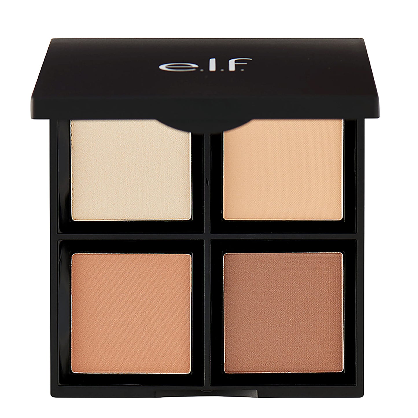 e.l.f. Contour Palette, Customizable, Easy to Apply, Sculpts, Brightens, Dark/Deep, Infused with Vitamin E, All-Day Wear, 0.56 Oz, 4 Shades Beauty & Personal Care e.l.f.