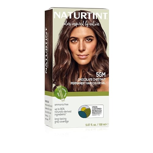 Naturtint 5GM Chocolate Chestnut Permanent Hair Color (Pack of 1), Ammonia Free, Vegan, Cruelty Free, up to 100% Gray Coverage, Long Lasting Results Beauty & Personal Care Naturtint