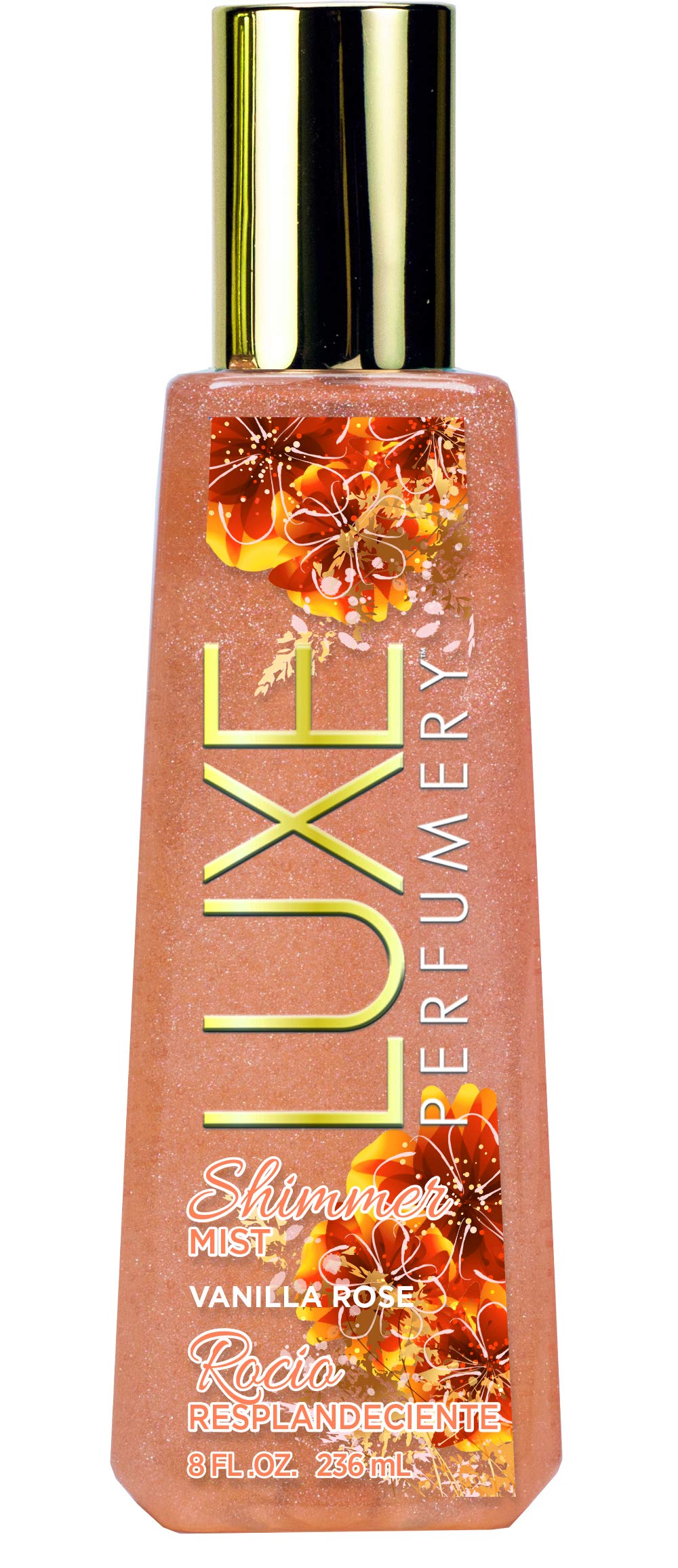Luxe Perfumery Vanilla Rose Shimmer Mist, 236 mL Beauty & Personal Care Luxe Perfumery