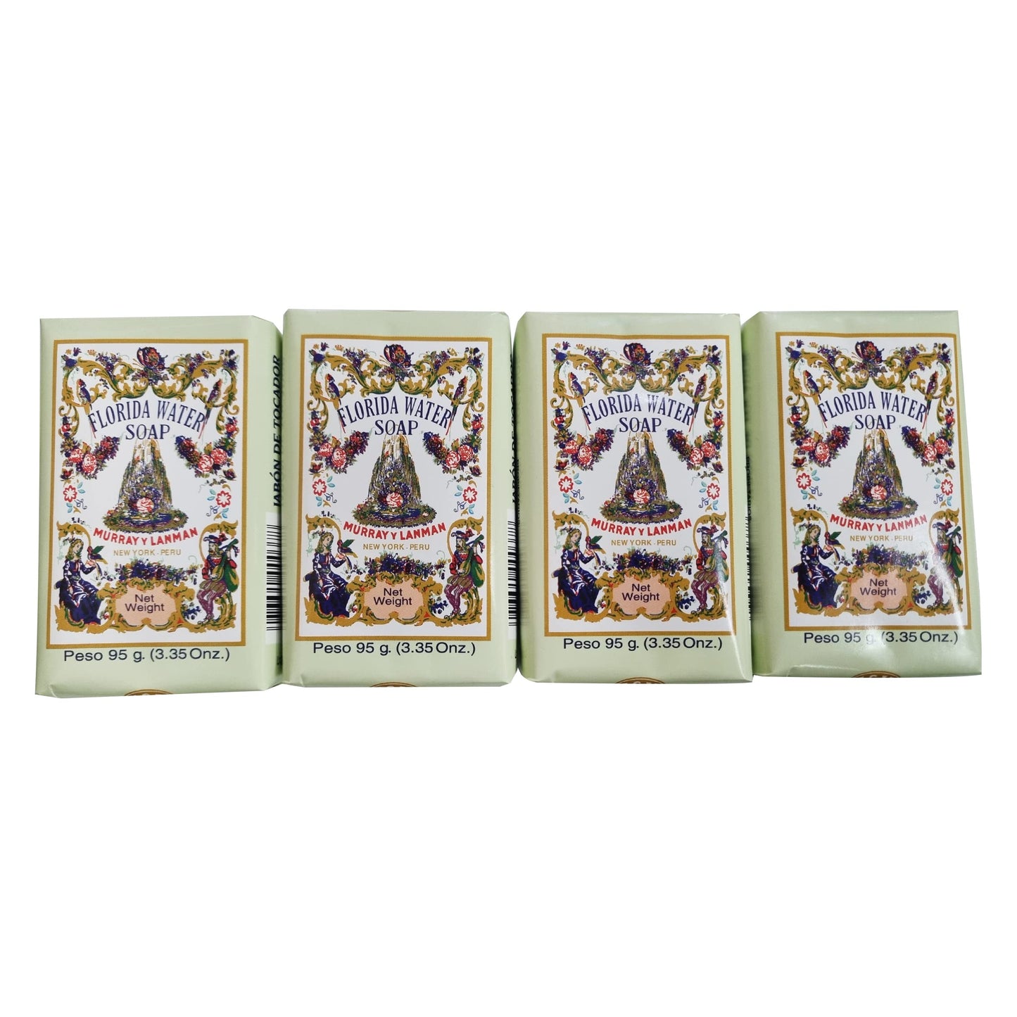 Florida Water Bar Soap 3.3 oz (Pack of 4) Beauty & Personal Care Florida Water