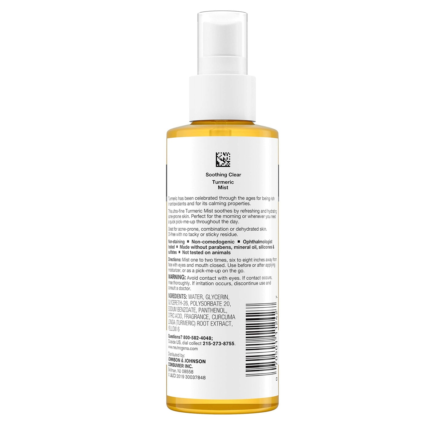 Neutrogena Soothing Clear Turmeric Mist Spray, 4.2 Fl Oz Beauty & Personal Care Neutrogena