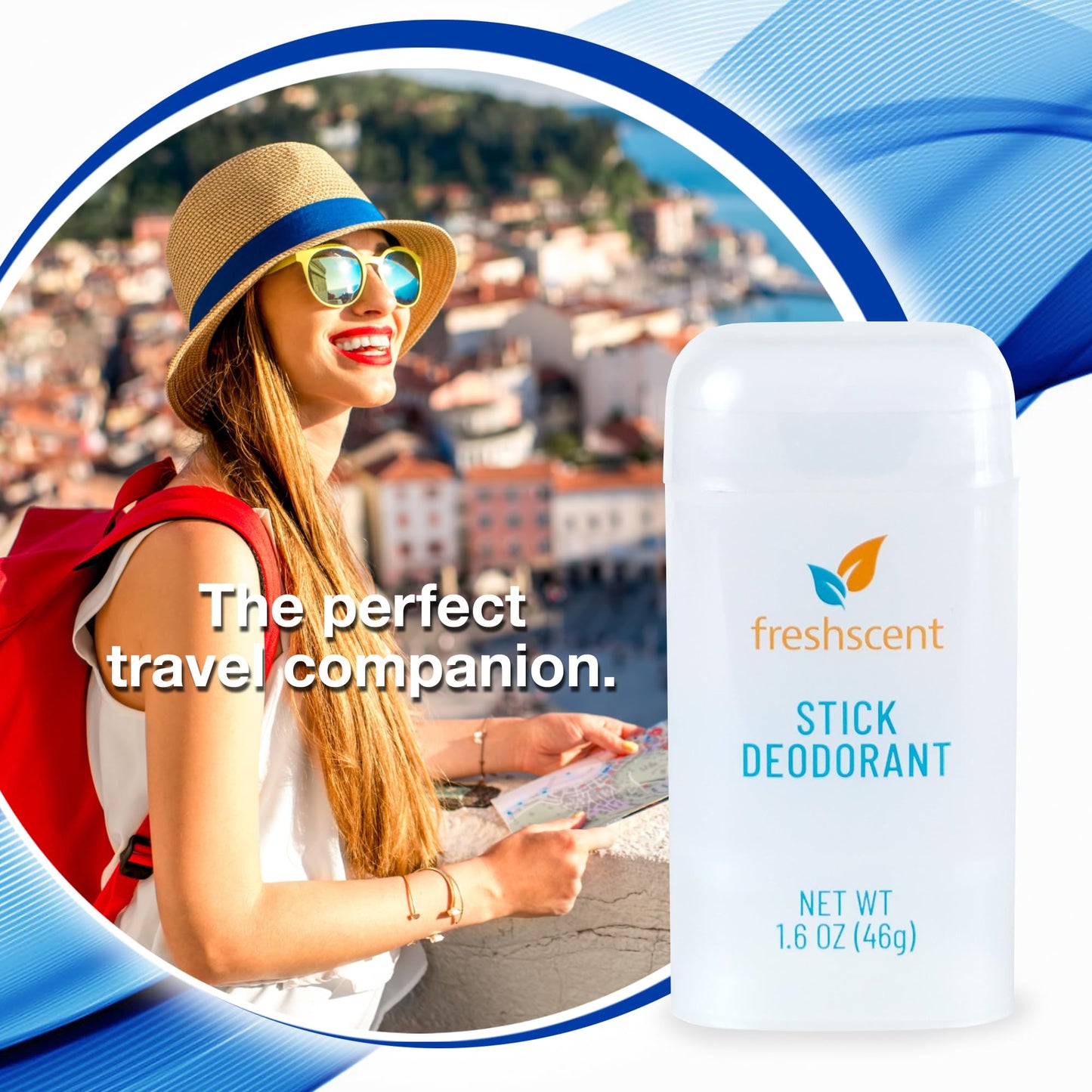 (144 Pack) Freshscent 1.6 oz. Stick Deodorant alcohol free Beauty and Personal Care Freshscent