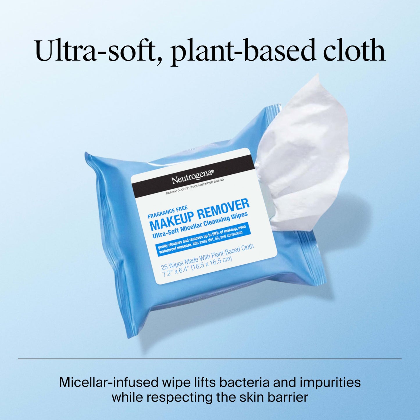 Neutrogena Make-Up Remover Towelettes Fragrance Free 25 Count Twin Pack (6 Pack) Beauty & Personal Care Neutrogena