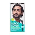 KISS Quick Cover for Men Permanent Hair Color Mustache Beard QMC (Natural Black) Beauty & Personal Care KISS