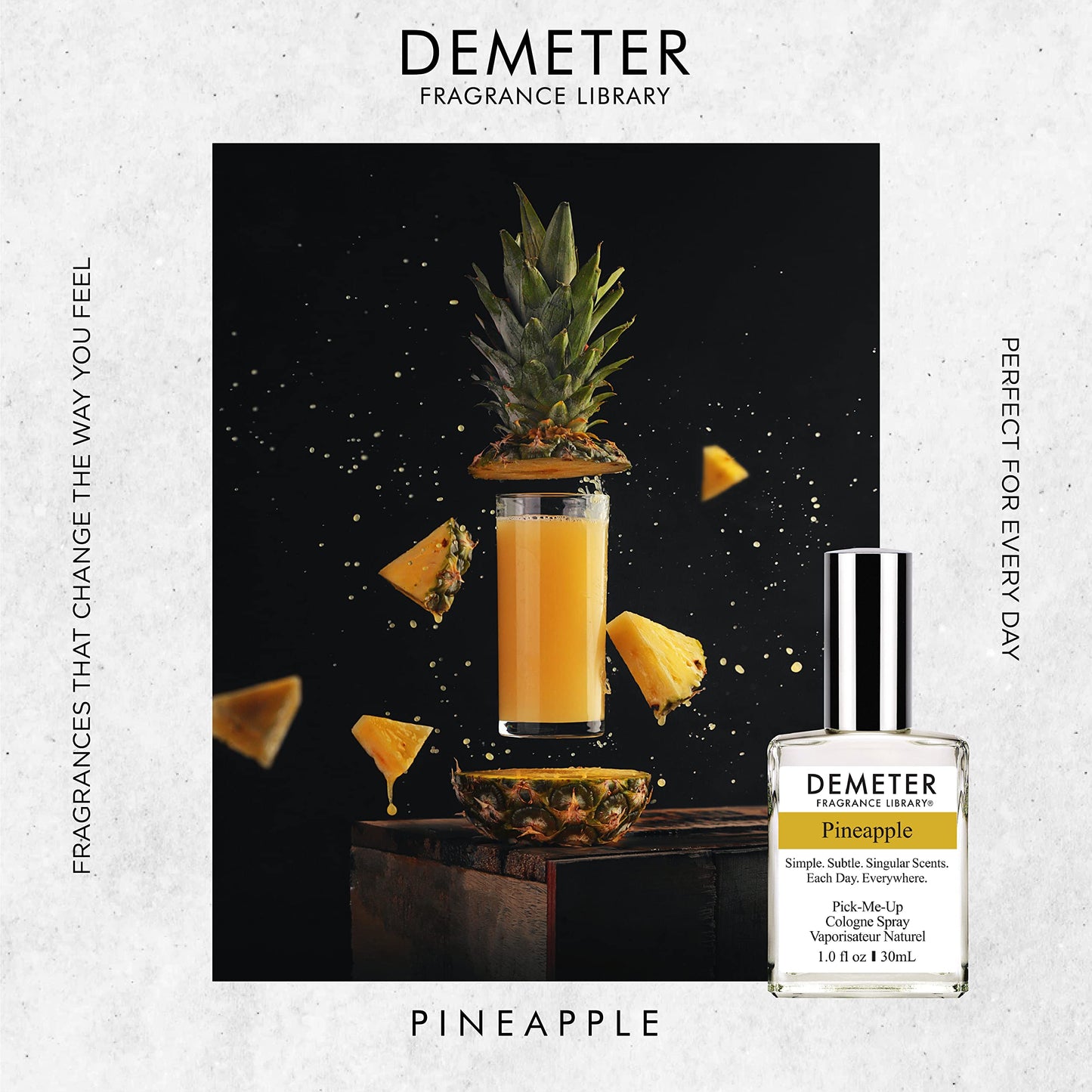 DEMETER Natural Perfume Spray Cologne for Women, Pineapple, 1 oz Beauty & Personal Care DEMETER