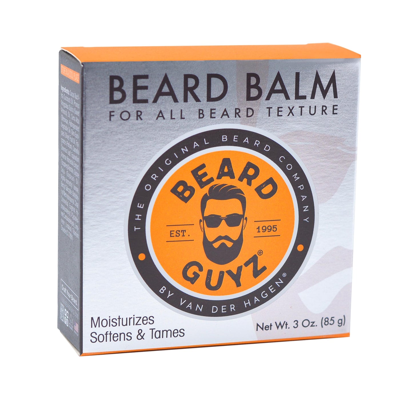 Beard Guyz Beard Balm - Beard Conditioner and Styler for Men, Softens, Tames, and Moisturizes Facial Hair, 3 oz Beauty & Personal Care Beard Guyz