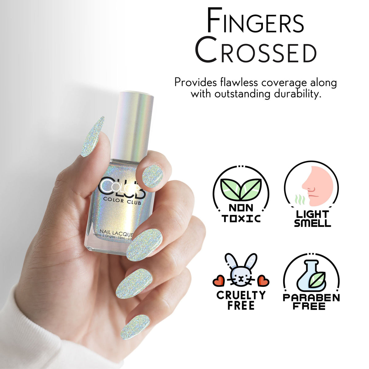 Color Club Halo Hues 2015 Collection 1097 Fingers Crossed Nail Polish