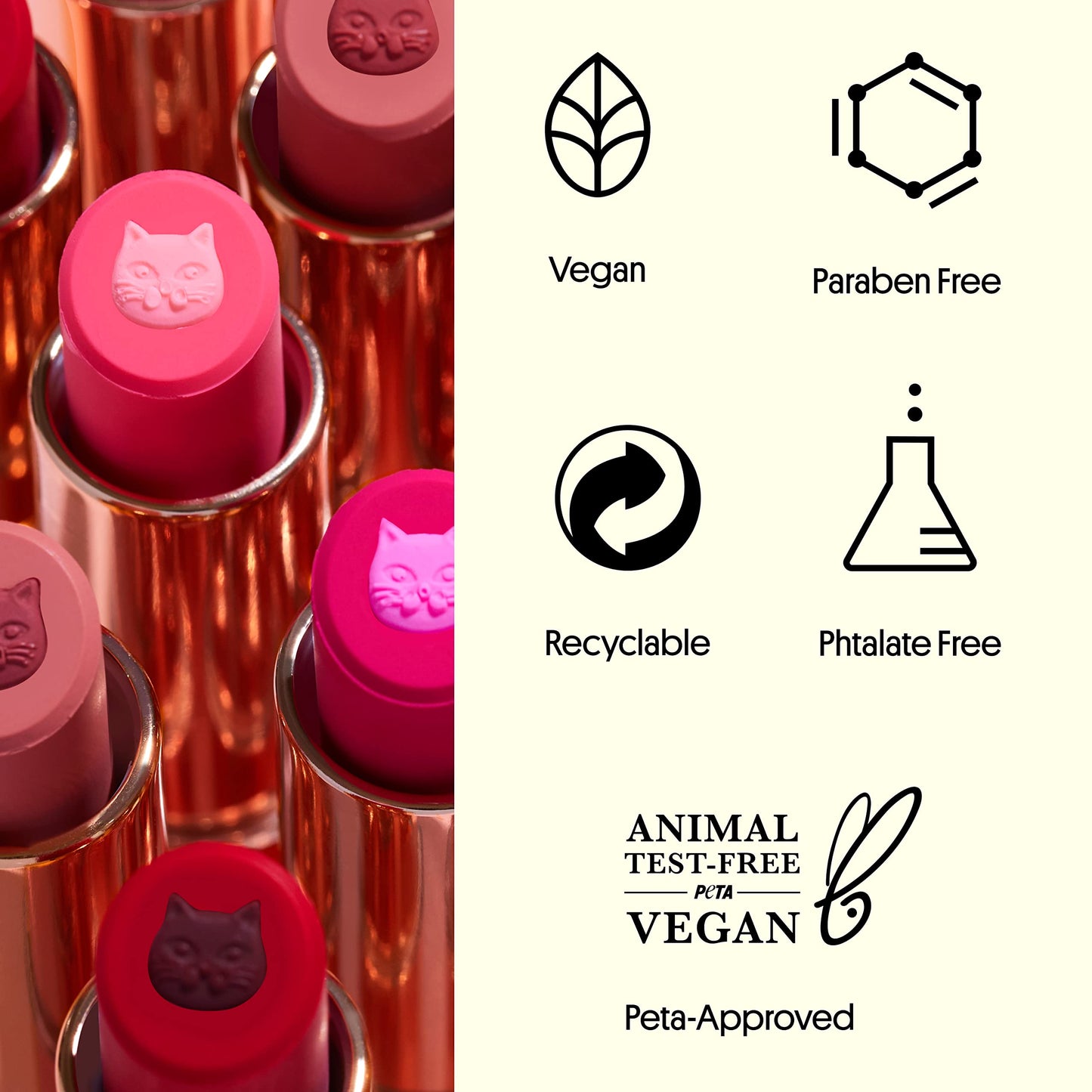 Winky Lux Purrfect Pout Lipstick, Semi Sheer Creamy Lipstick With Jojoba Oil and Vitamin E, Subtle Berry Natural Lipstick, Frisky Beauty & Personal Care Winky Lux