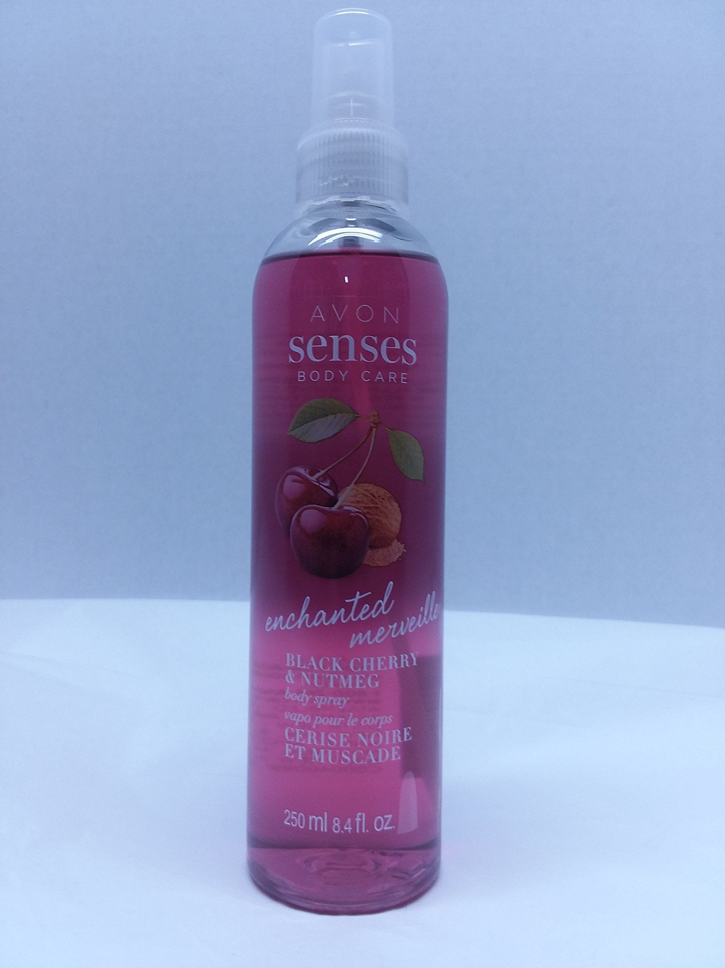Avon Senses Enchanted Black Cherry & Nutmeg Body Spray Beauty & Personal Care AVON