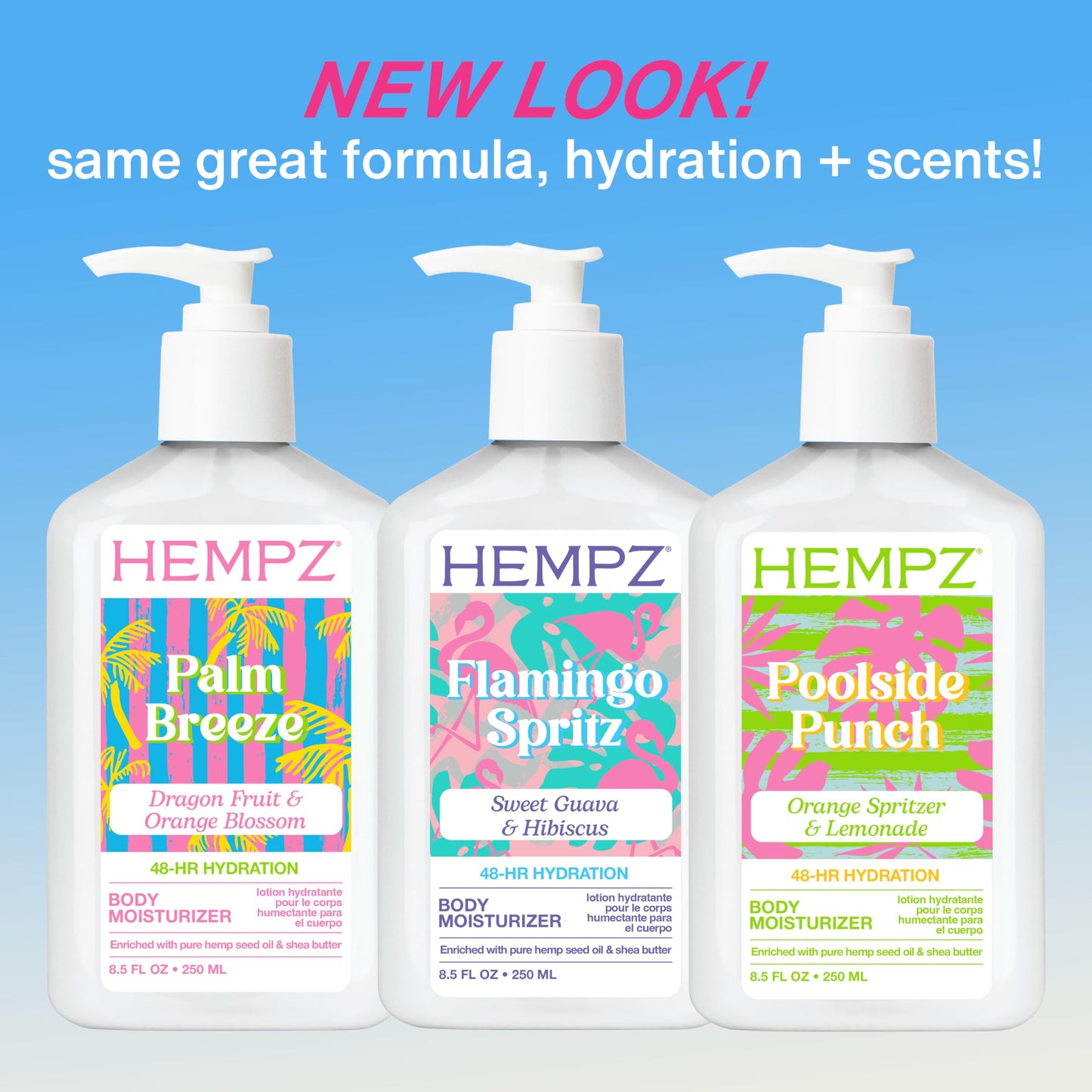 Hempz Limited Edition Poolside Punch Body Moisturizer, 8.5 fl.oz. Beauty & Personal Care Hempz