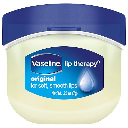 Vaseline Lip Therapy For Dry Chapped Lips Original Mini Hydrating Balm, 0.25 oz Beauty & Personal Care Vaseline