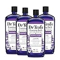 Dr Teal's Foaming Bath with Pure Epsom Salt, Soothe & Sleep with Lavender, 34 fl oz (Pack of 4) Beauty & Personal Care Dr Teal's