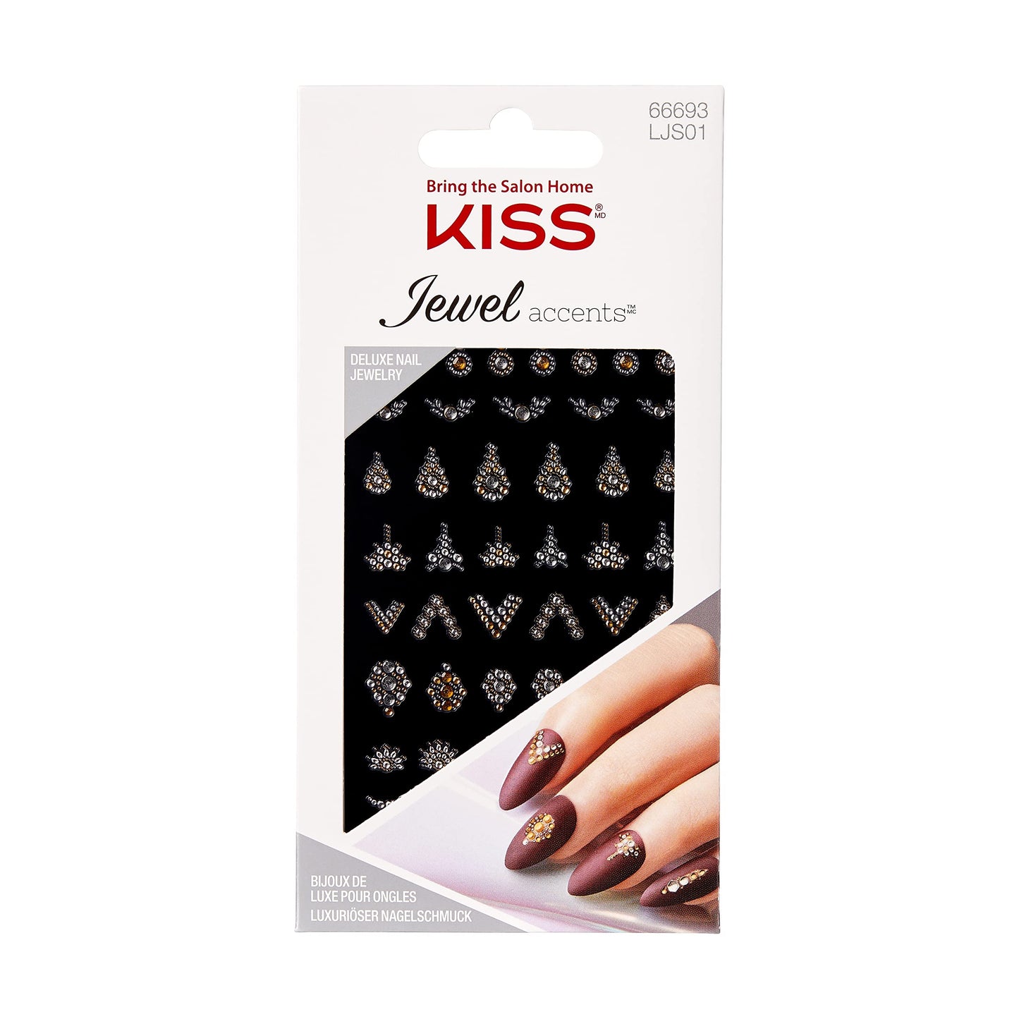 Kiss Jewel Accents 66693 (LJS01) Treasure Trove, 1.6 Ounce Beauty and Personal Care KISS