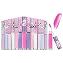 EXPRESSIONS 14pc Lip Gloss for Girls - Glossy Lip Gloss Tubes | Non Toxic Lip Gloss Set - Unicorn Princess Birthday Party Favors Kids Makeup Beauty & Personal Care EXPRESSIONS