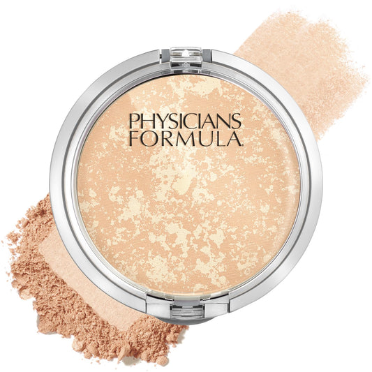 Physicians Formula Mineral Wear Talc-Free Face Powder, Light Coverage Mineral Makeup for Sensitive Skin - Translucent