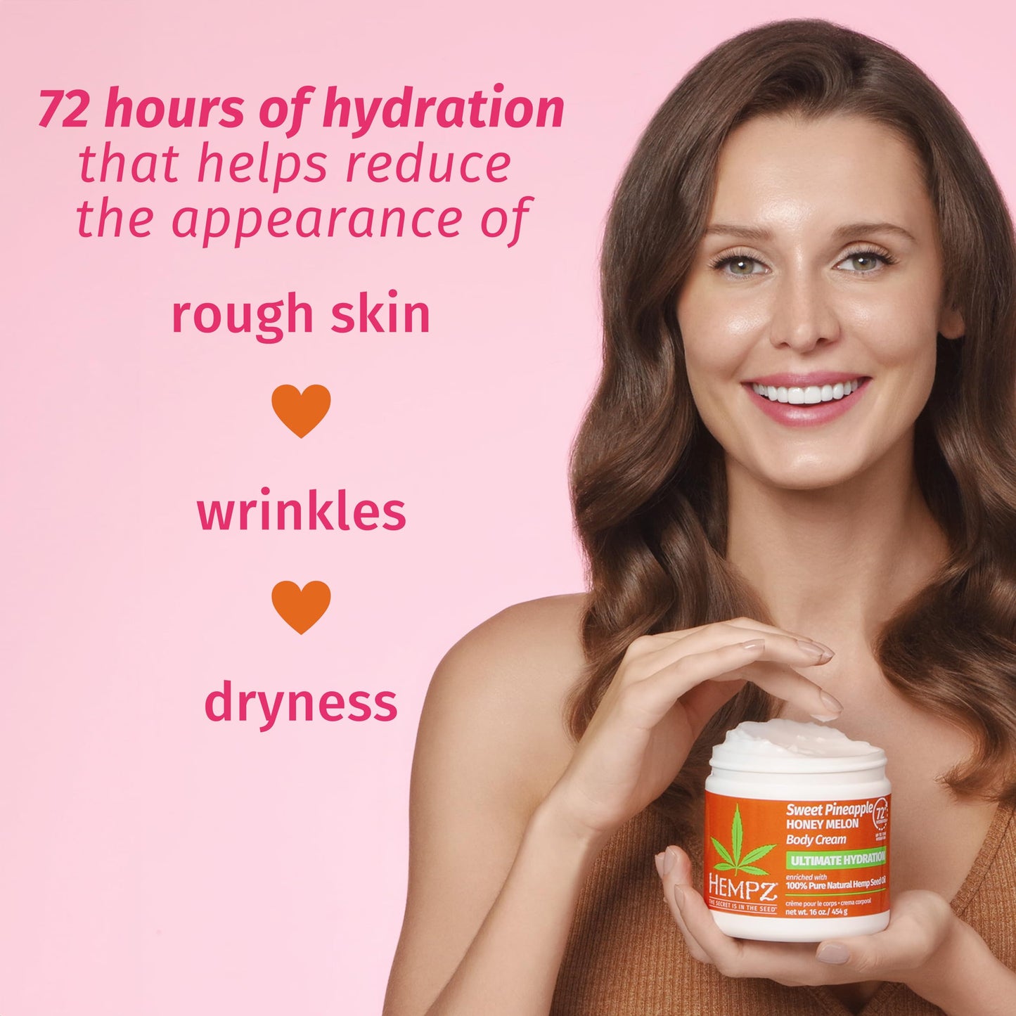 Hempz NEW Lux Body Cream, Sweet Pineapple & Honey Melon Herbal, Ultra Hydrating, 16 oz. Beauty & Personal Care Hempz