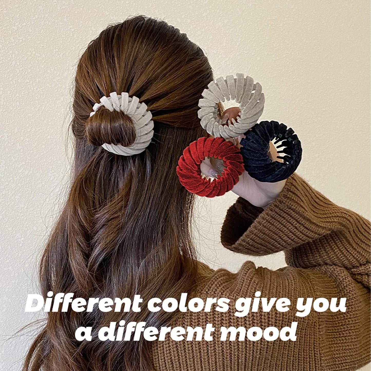 Sizobi Bird Nest Magic Hair Clip, Hair Accessories for Women,Hair Ties Bun Maker Scrunchies for Thick Thin Hair,Hair Clips for Women,Ponytail Holders Beauty & Personal Care Sizobi