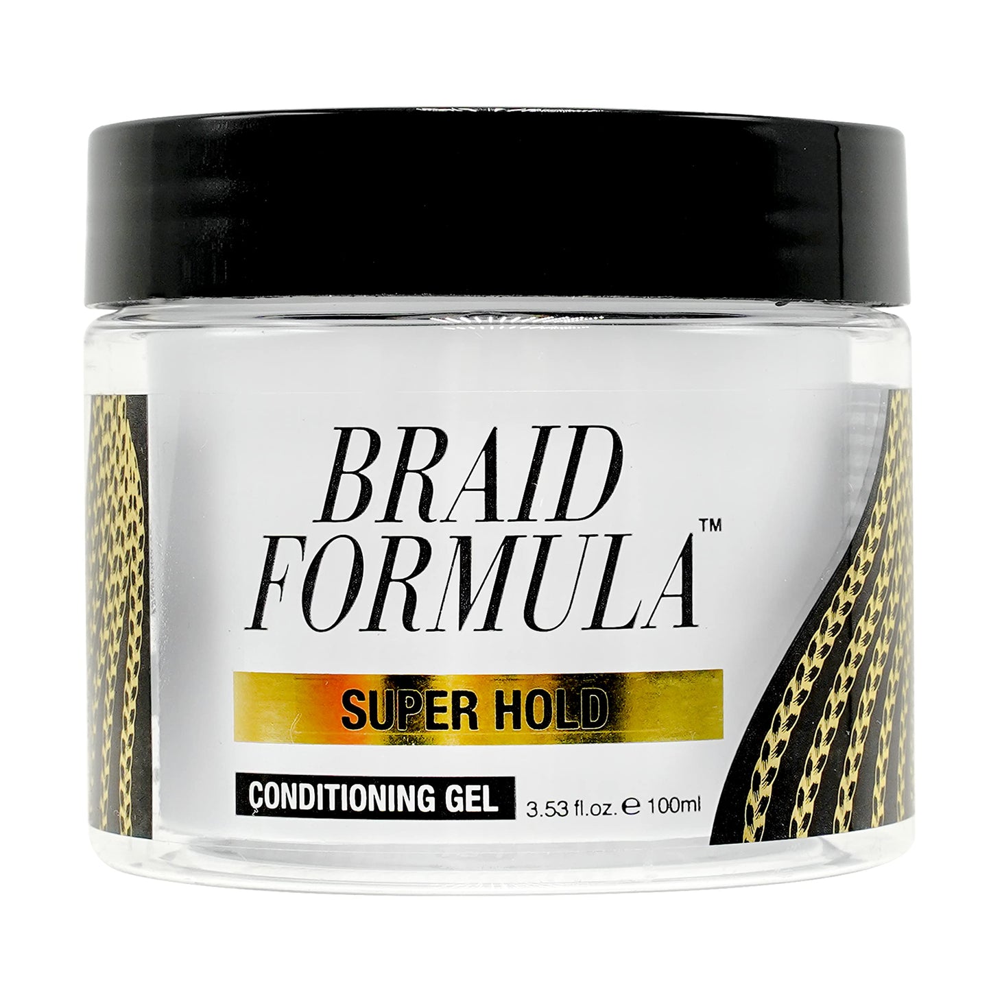 EBIN NEW YORK Braid Formula Conditioning Gel, Super Hold, 3.53 Oz | Great for Braiding, Twisting, Edges, No Residue, No Flaking, Strong Hold, High Beauty & Personal Care EBIN NEW YORK