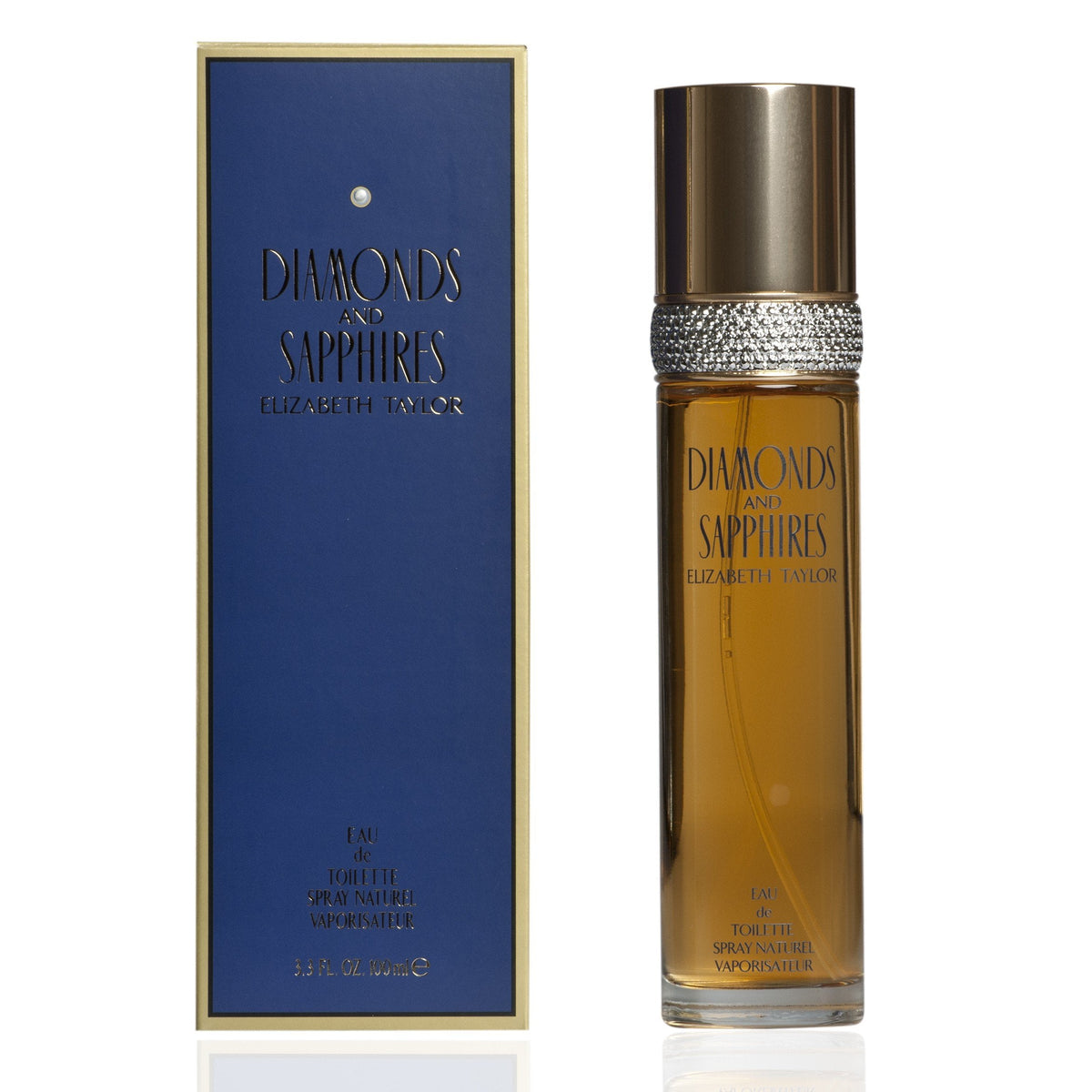 Diamonds & Sapphires By Elizabeth Taylor Edt Spray 3.3 Oz for Women Beauty & Personal Care Varios