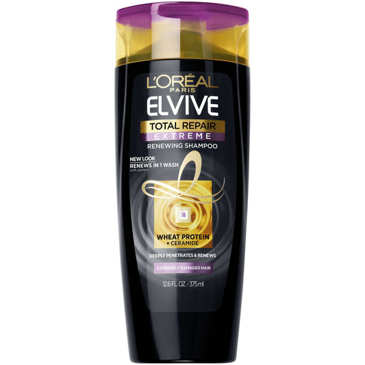 L’Oreal ParisTotal Repair Extreme Shampoo, Extremely Damaged Hair, 12.6 Fl Oz Beauty & Personal Care L'Oreal Paris