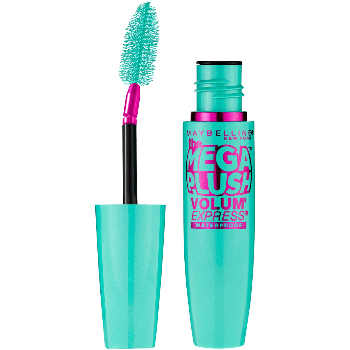Maybelline New York Volume Express Mega Plush Waterproof Mascara, Brownish Black, 0.3 Fluid Ounce Beauty & Personal Care MAYBELLINE