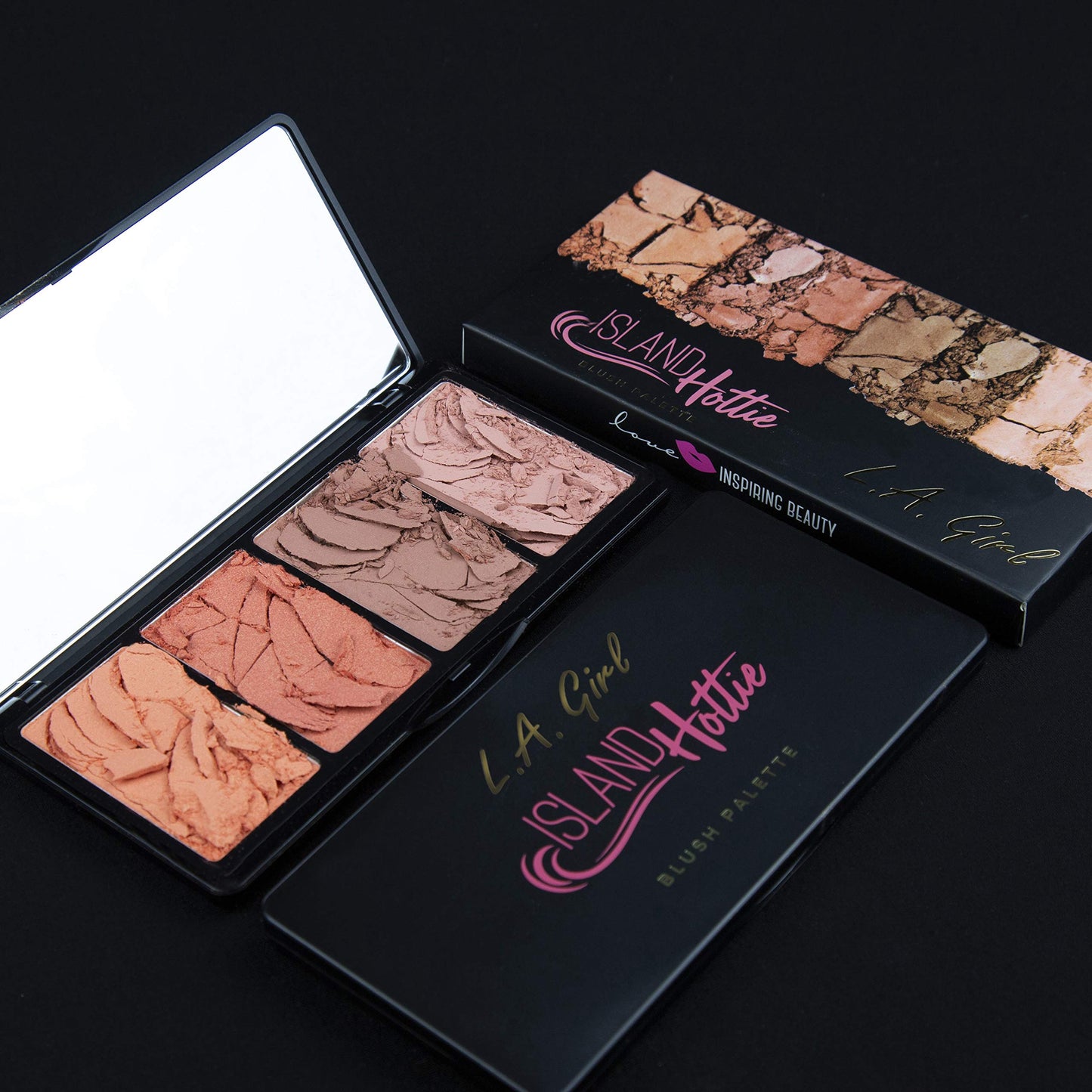 L.A. Girl Fanatic Blush Palette, Island Hottie GBL421 Beauty & Personal Care L.A. Girl
