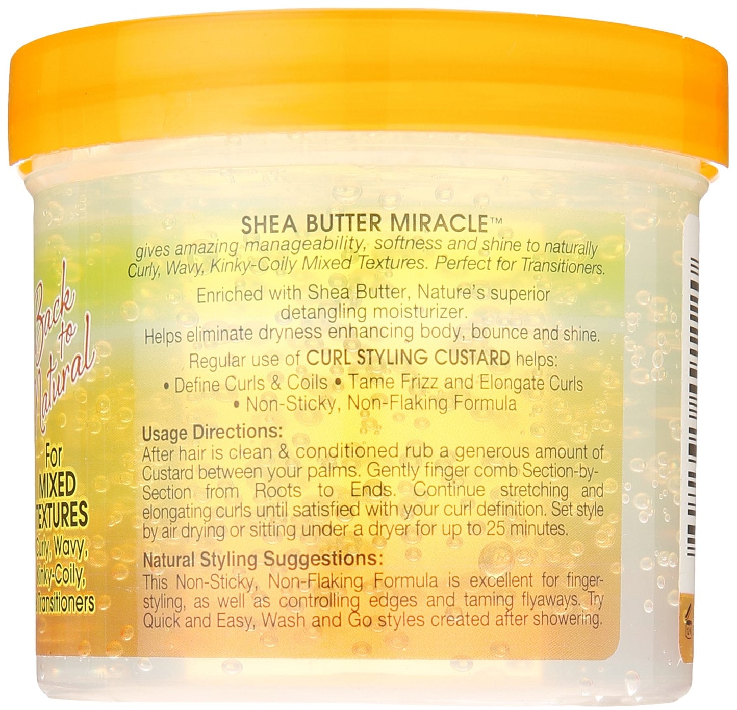 African Pride Shea Butter Miracle Curl Custard Styling, 12 Ounce Beauty & Personal Care African Pride