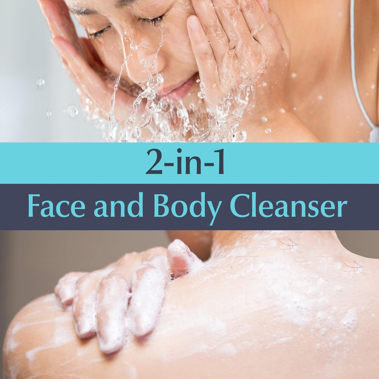 Eucerin Advanced Repair Cleansing Body and Face Cleanser, Gentle Face and Body Wash for Normal to Dry, Sensitive Skin, Soap Free and Unscented, 16.9 Beauty & Personal Care Eucerin