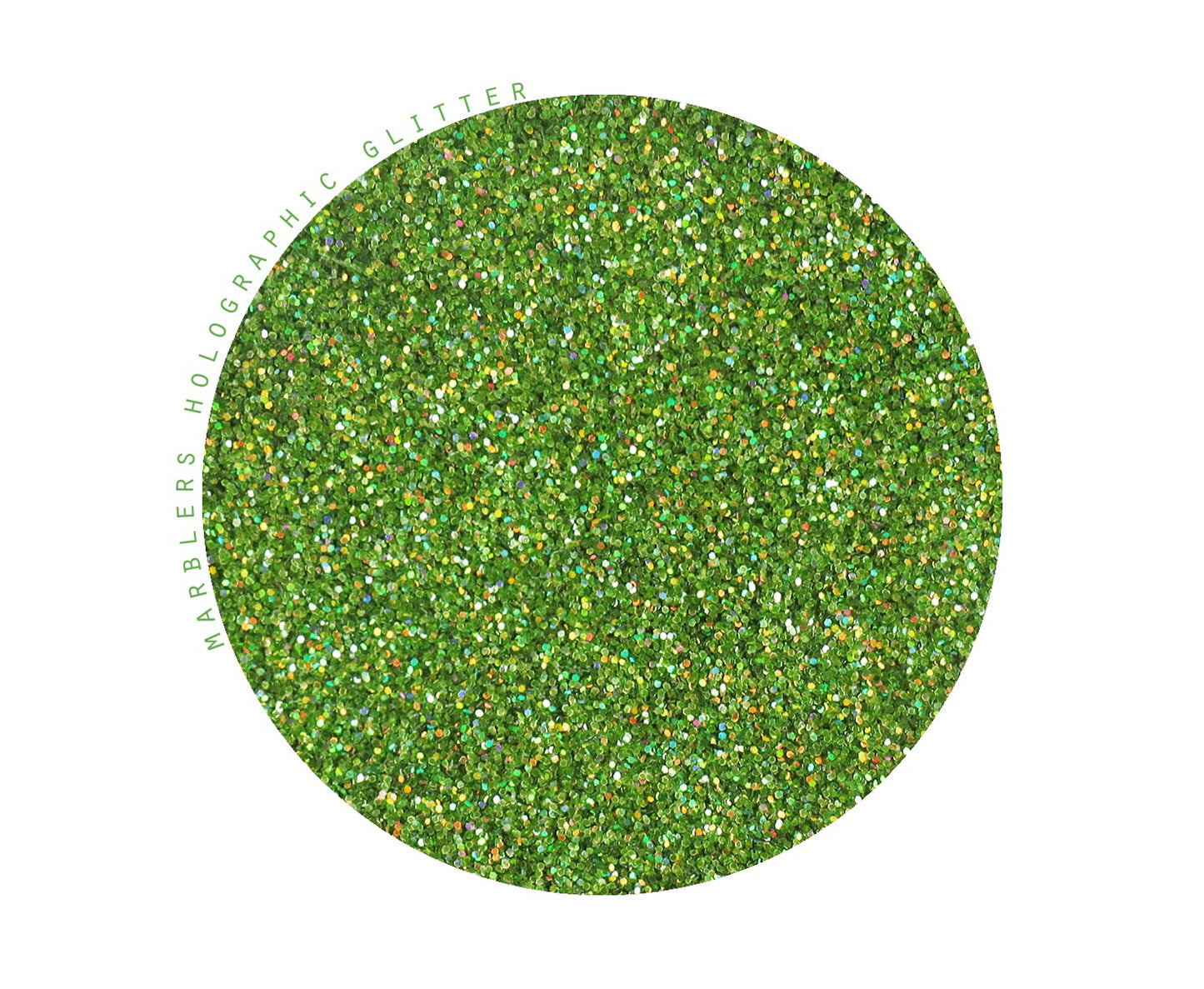 MARBLERS Holographic Face & Body Glitter [Holo Apple Green] 0.18oz (5g) | Fine | Non-Toxic | Cruelty-Free | Festival, Rave & Party Makeup | Eye, Hair Beauty & Personal Care MARBLERS