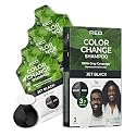 Red by Kiss Color Change Shampoo - Permanent Hair Color with 100% Gray Coverage, Quick 7-10 Minute Formula, No Tools Needed, Herbal Extracts, Includes Beauty & Personal Care Red by Kiss