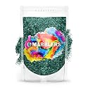 MARBLERS Twinkle Glitter [Green Garnet] 3oz (85g) | Fine | Non-Toxic, Vegan, Cruelty-Free | Face, Body, Eyeshadow, Hair, Festival, Party Makeup | Nail Beauty & Personal Care MARBLERS