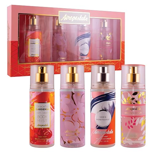 Aeropostale Artistic Expression Collection Gift Set for Her, 4pc 13.6 Fl Oz Beauty & Personal Care AEROPOSTALE