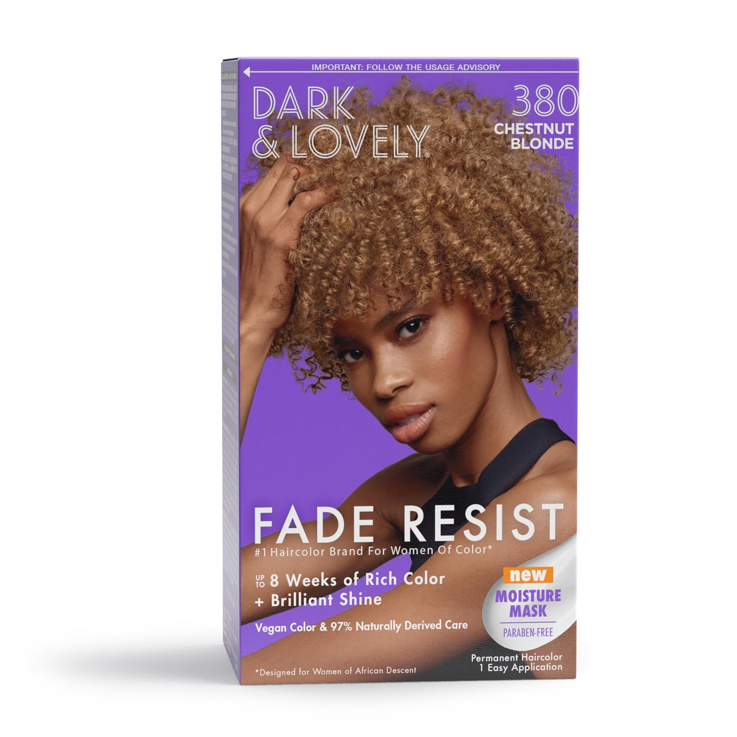 SoftSheen-Carson Dark and Lovely Fade Resist Rich Conditioning Color, Chestnut Blonde 380 Beauty & Personal Care SoftSheen