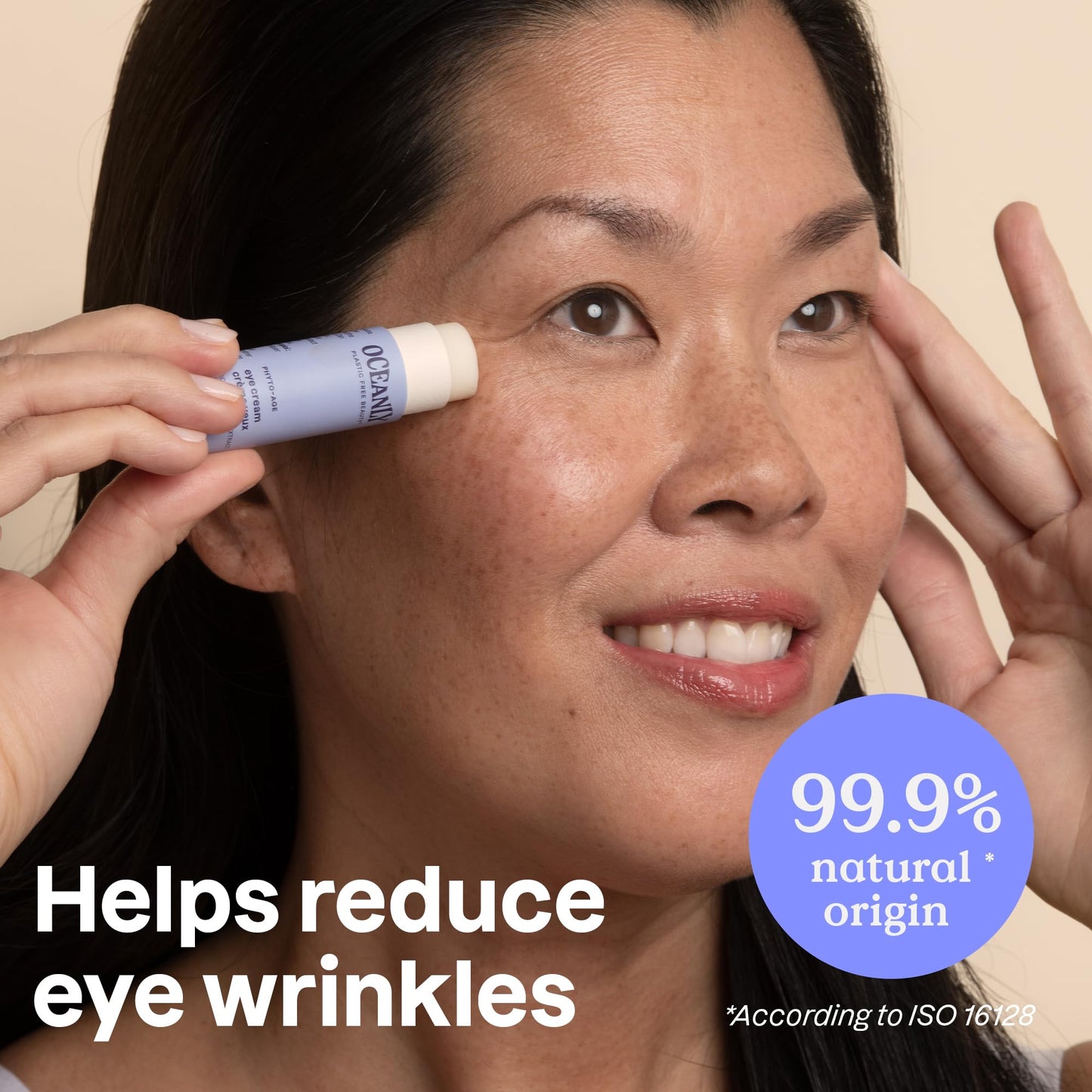 ATTITUDE Oceanly Eye Cream Stick, EWG Verified, Plastic-free, Plant and Mineral-Based Ingredients, Vegan and Cruelty-free Beauty Products, PHYTO AGE Beauty & Personal Care ATTITUDE