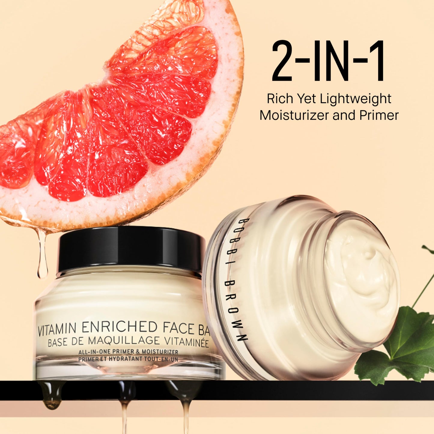 Bobbi Brown Vitamin Enriched Face Base | 2-in-1 Moisturizer & Hydrating Primer | Shea Butter, Hyaluronic Acid, & Vitamins, 1.7 Fl Oz Beauty & Personal Care Bobbi Brown