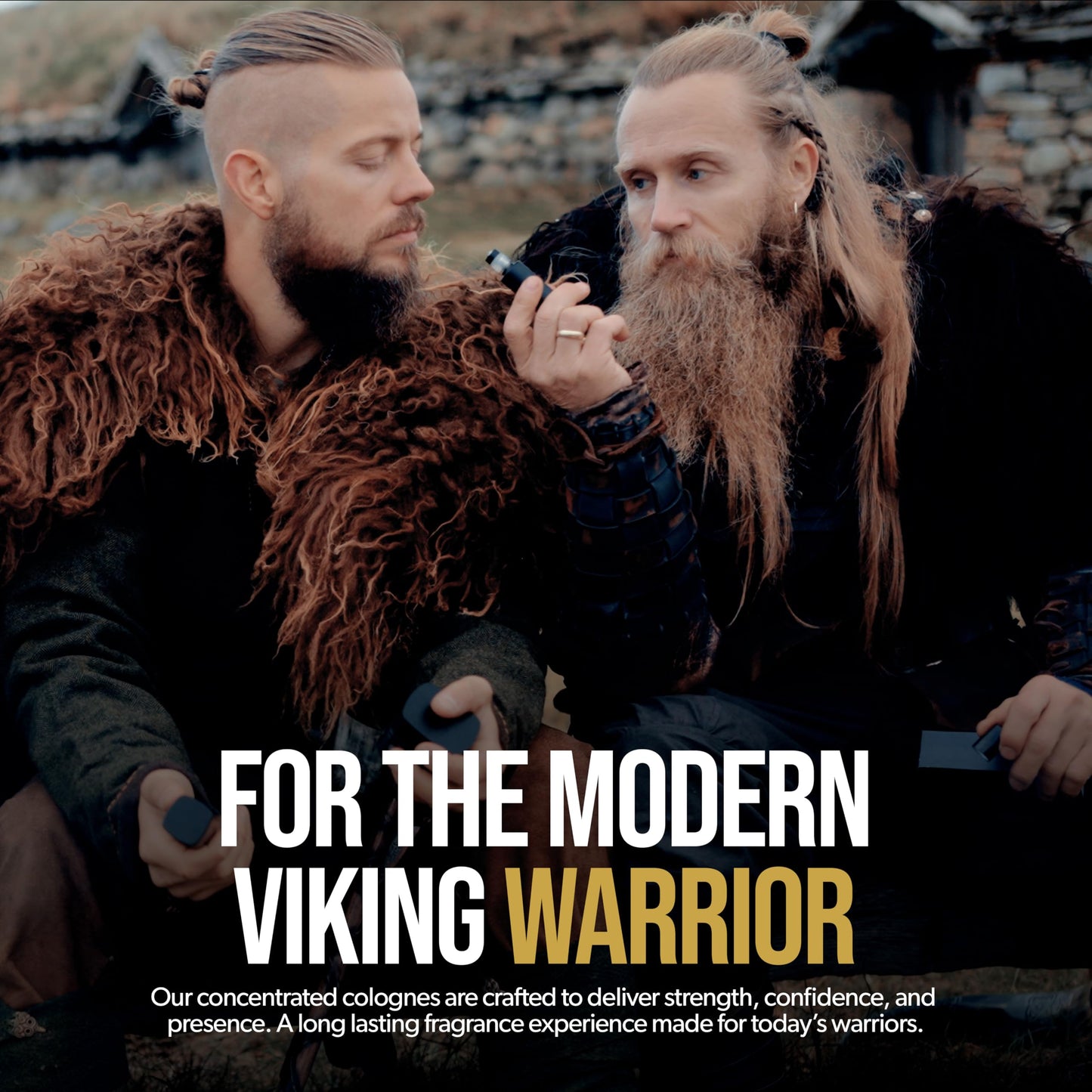 Concentrated Cologne for Men by Beard Struggle - 6x More Longer Than Traditional Colognes - Gold Collection - Valhalla's Gates - Mens Cologne, 15 mL Beauty & Personal Care The Beard Struggle