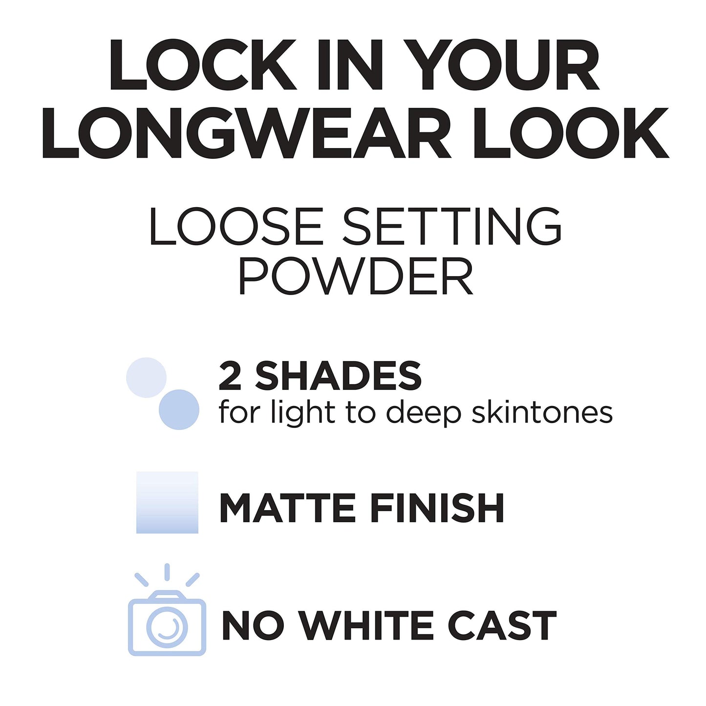 L'Oreal Paris Infallible Tinted Loose Setting Powders, Matte Finish, Lightweight, No White Cast, 2 Shades From Light To Deep, Translucent Medium-deep Beauty & Personal Care L'Oreal Paris