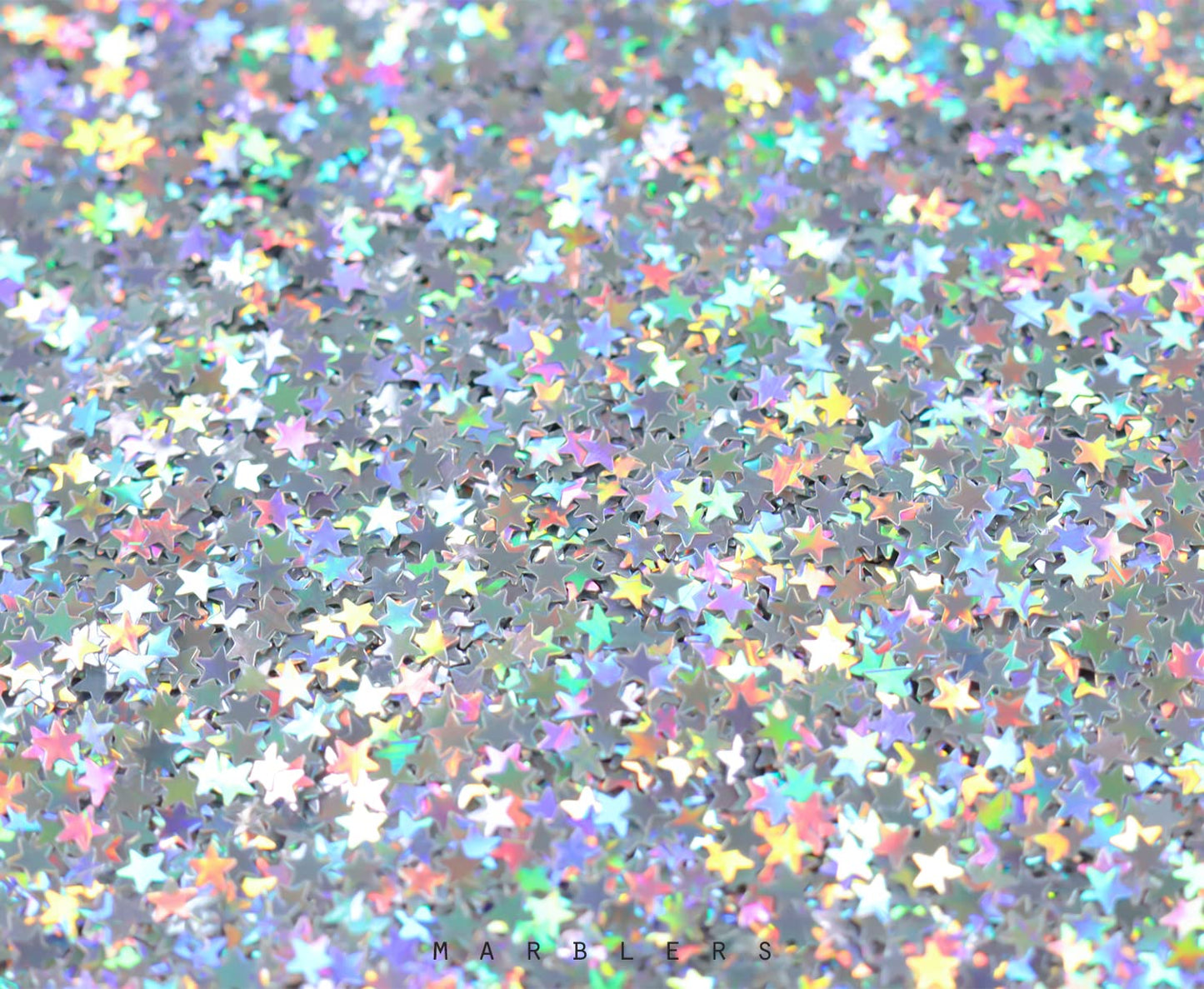 MARBLERS [Star] Shape Glitter for Body & Face 0.11oz (3g) | Flake | Non-Toxic | Vegan | Cruelty-Free | Eyeshadow, Nail Polish, Nail Art | Festival Beauty & Personal Care MARBLERS
