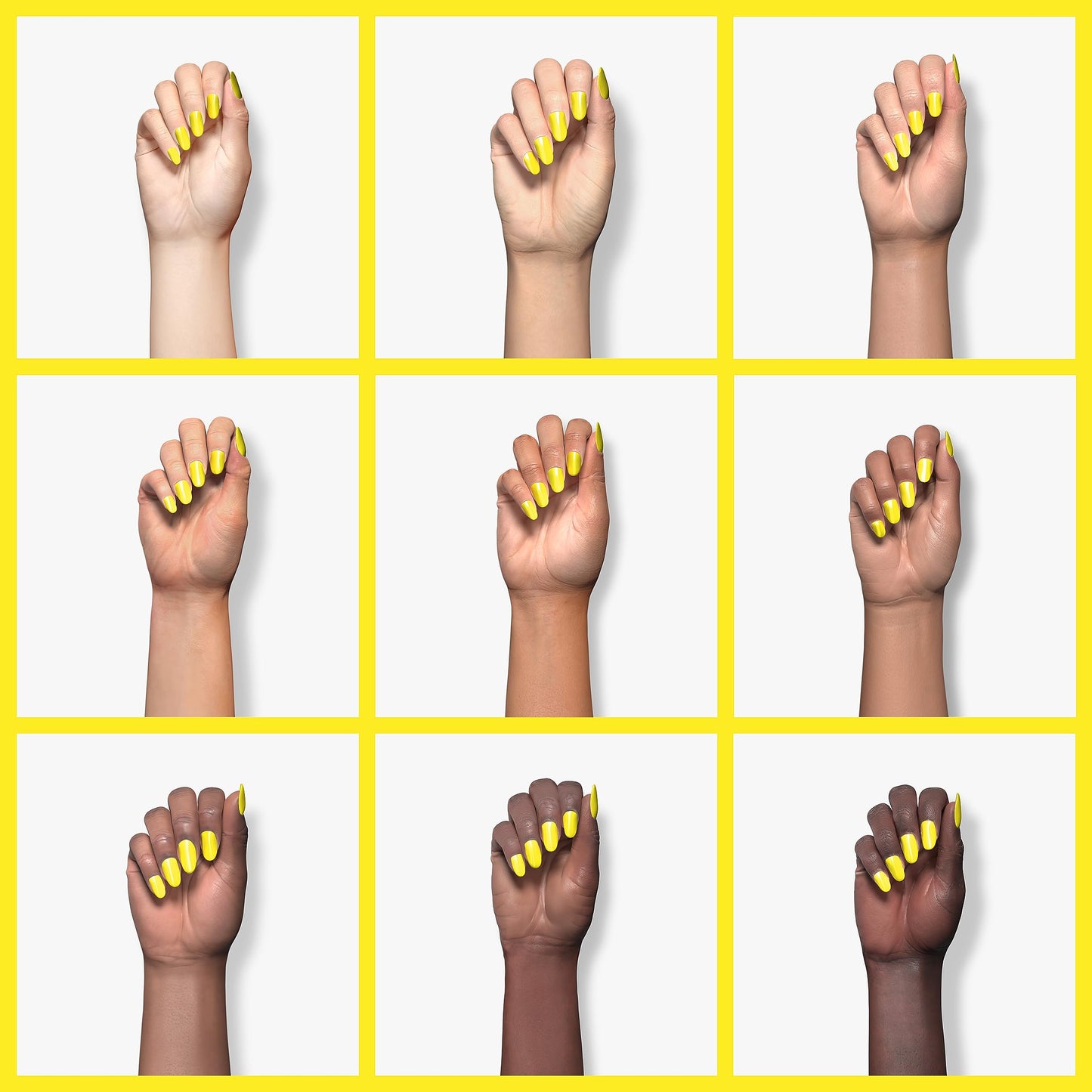 AIMEILI Soak Off U V LED Hema Free Neon Yellow Gel Nail Polish Cruelty Free Vegan Gel Polish - Neon Canary Translucent Yellow (052) 10ml Beauty & Personal Care AIMEILI