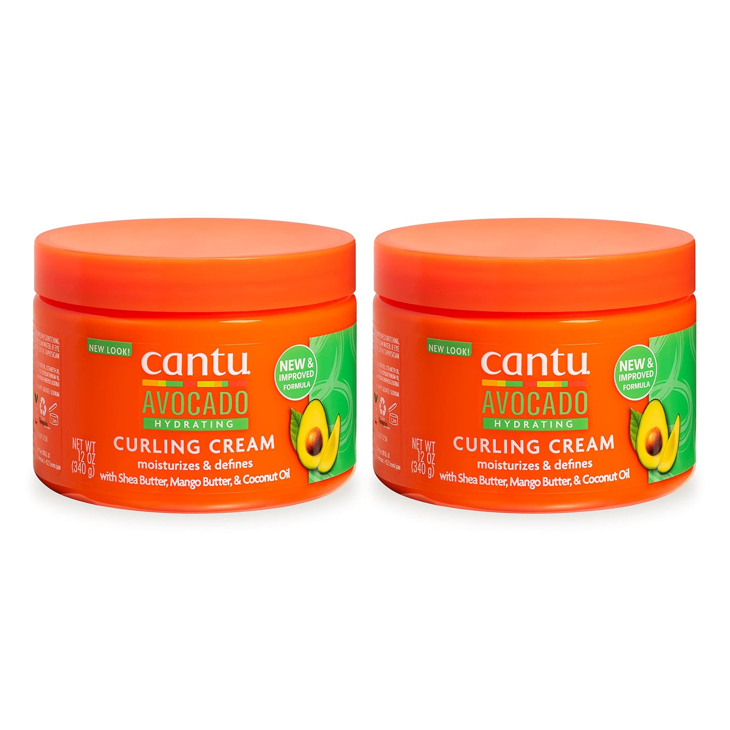 Cantu Avocado Hydrating Curling Cream, 12 oz (Pack of 2) Beauty & Personal Care Cantu