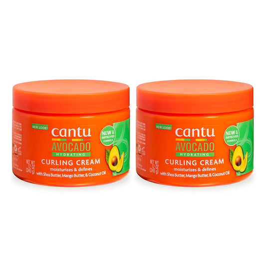 Cantu Avocado Hydrating Curling Cream, 12 oz (Pack of 2) Beauty & Personal Care Cantu