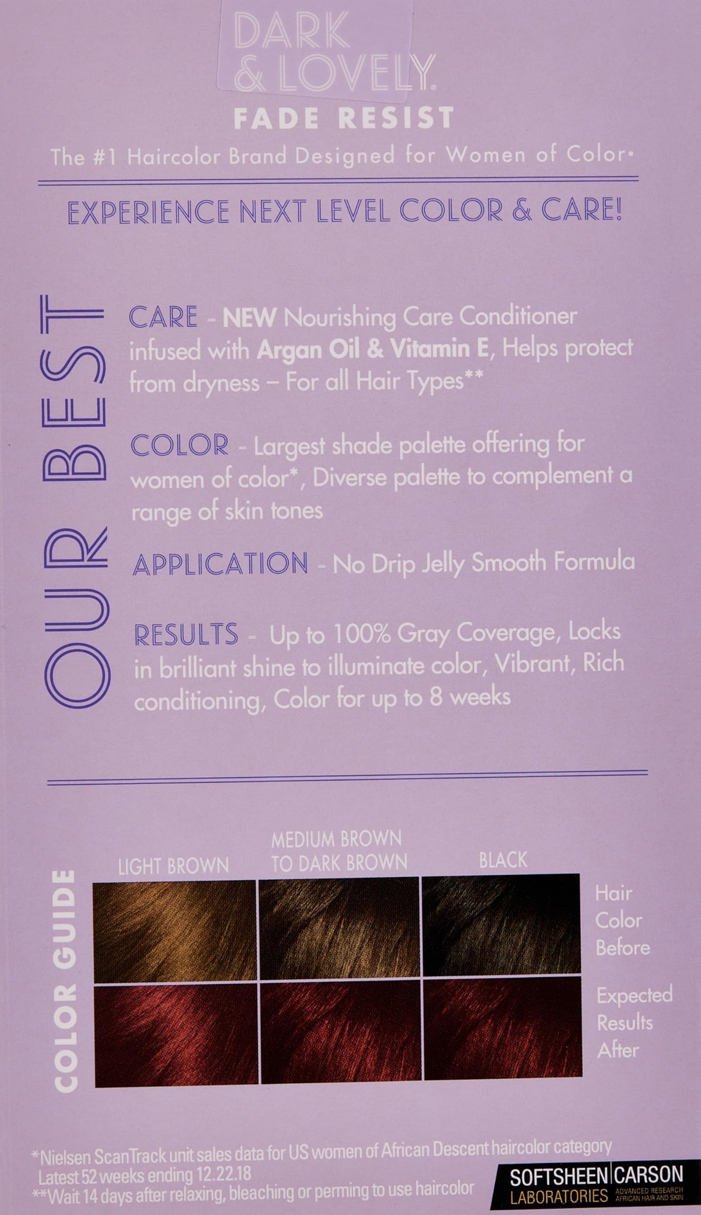 Dark & Lovely Color #374 Rich Auburn (Pack of 2) Beauty & Personal Care Dark and Lovely