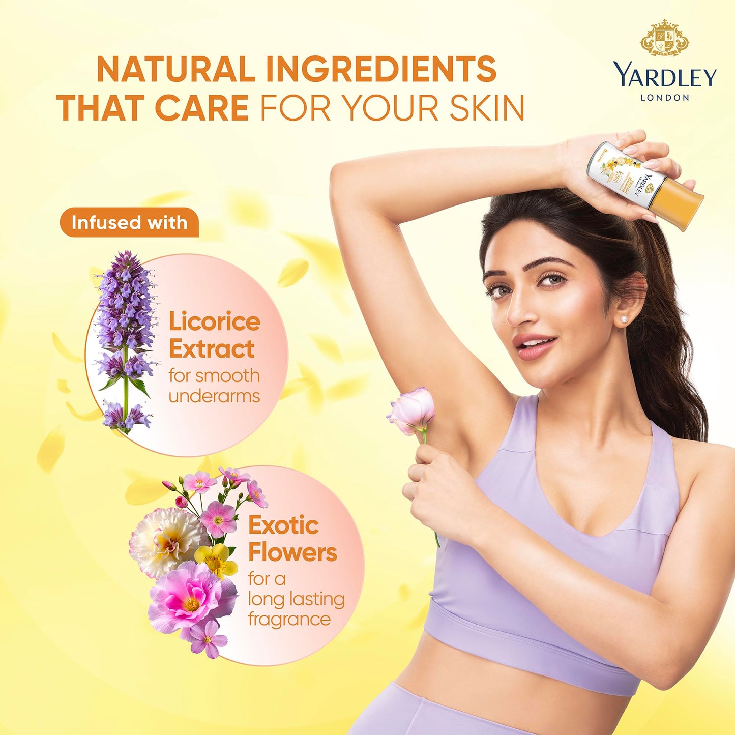 Yardley English Blossom Deodorant Roll-On 50Ml Beauty and Personal Care Yardley