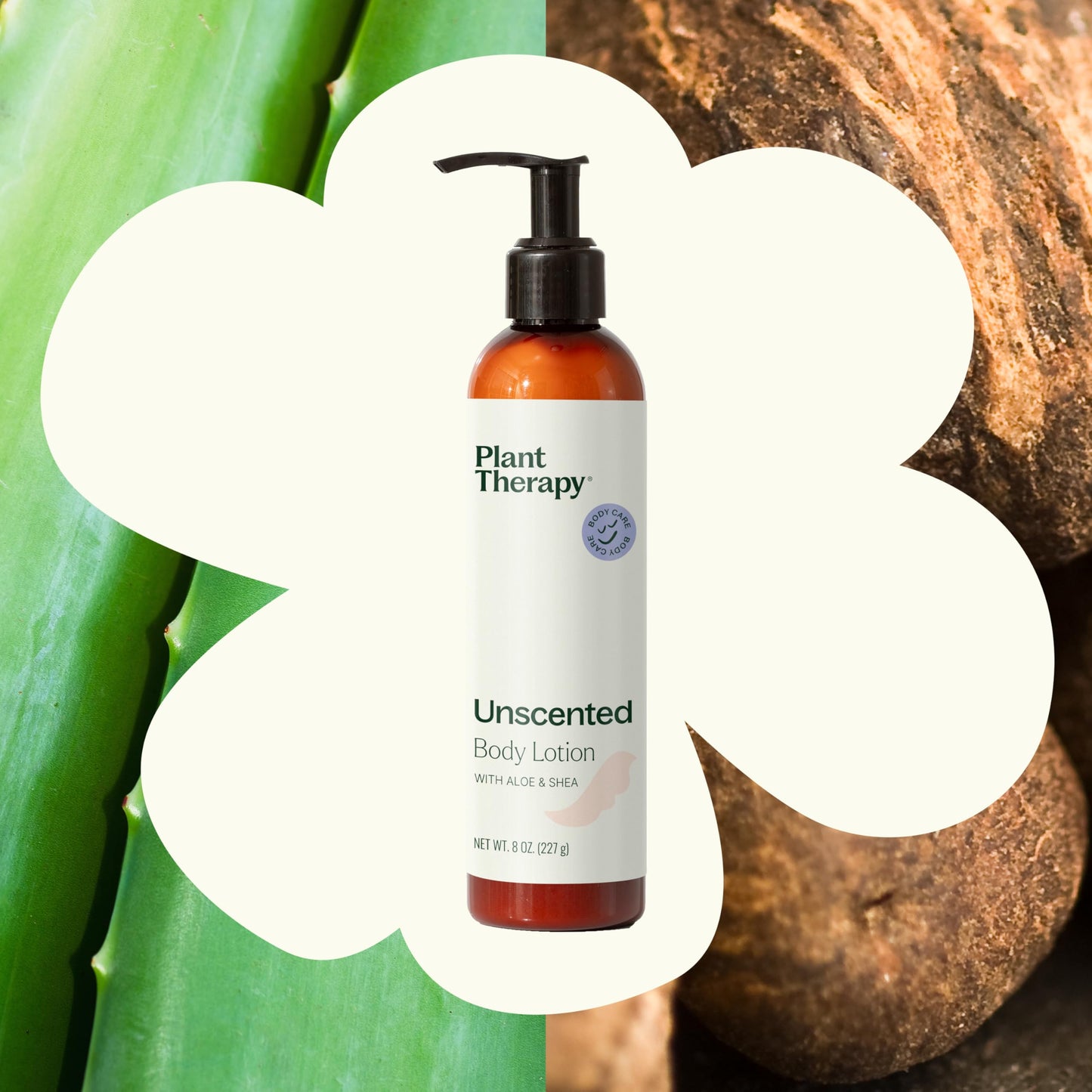Plant Therapy Unscented Body Lotion with Aloe and Shea, Hydrate and Nourish Skin with Botanical Ingredients, 8 oz Beauty & Personal Care Plant Therapy