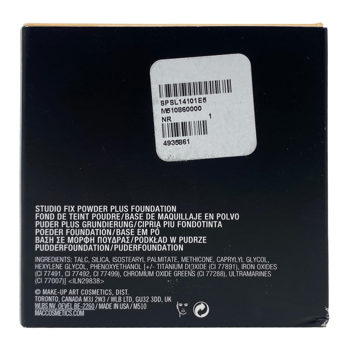 M·A·C Cosmetics Studio Fix Powder Plus Foundation - C5 (0.52 oz / 15 g) Beauty & Personal Care MAC