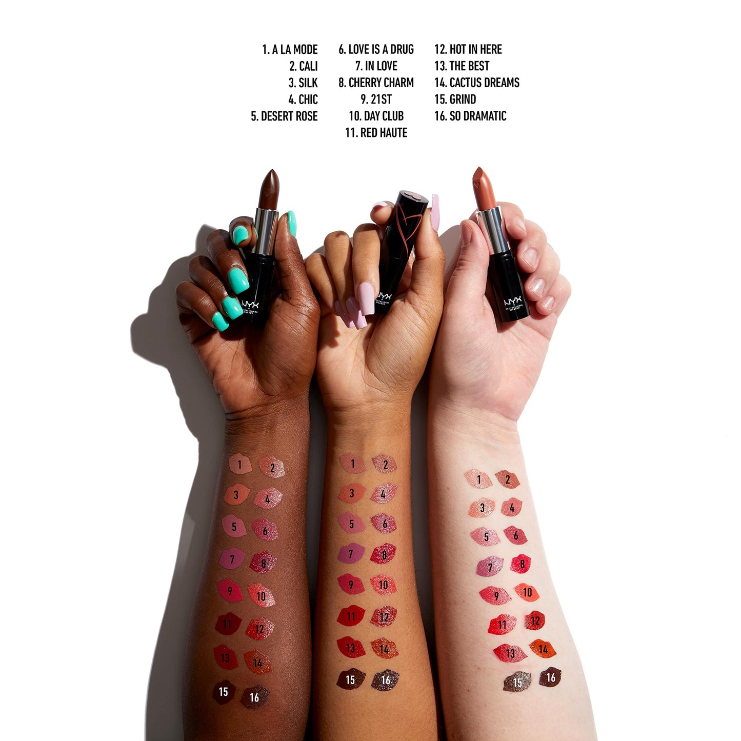 NYX PROFESSIONAL MAKEUP Shout Loud Satin Lipstick, Infused With Shea Butter - Cali (Honey Brown) Beauty & Personal Care NYX PROFESSIONAL MAKEUP