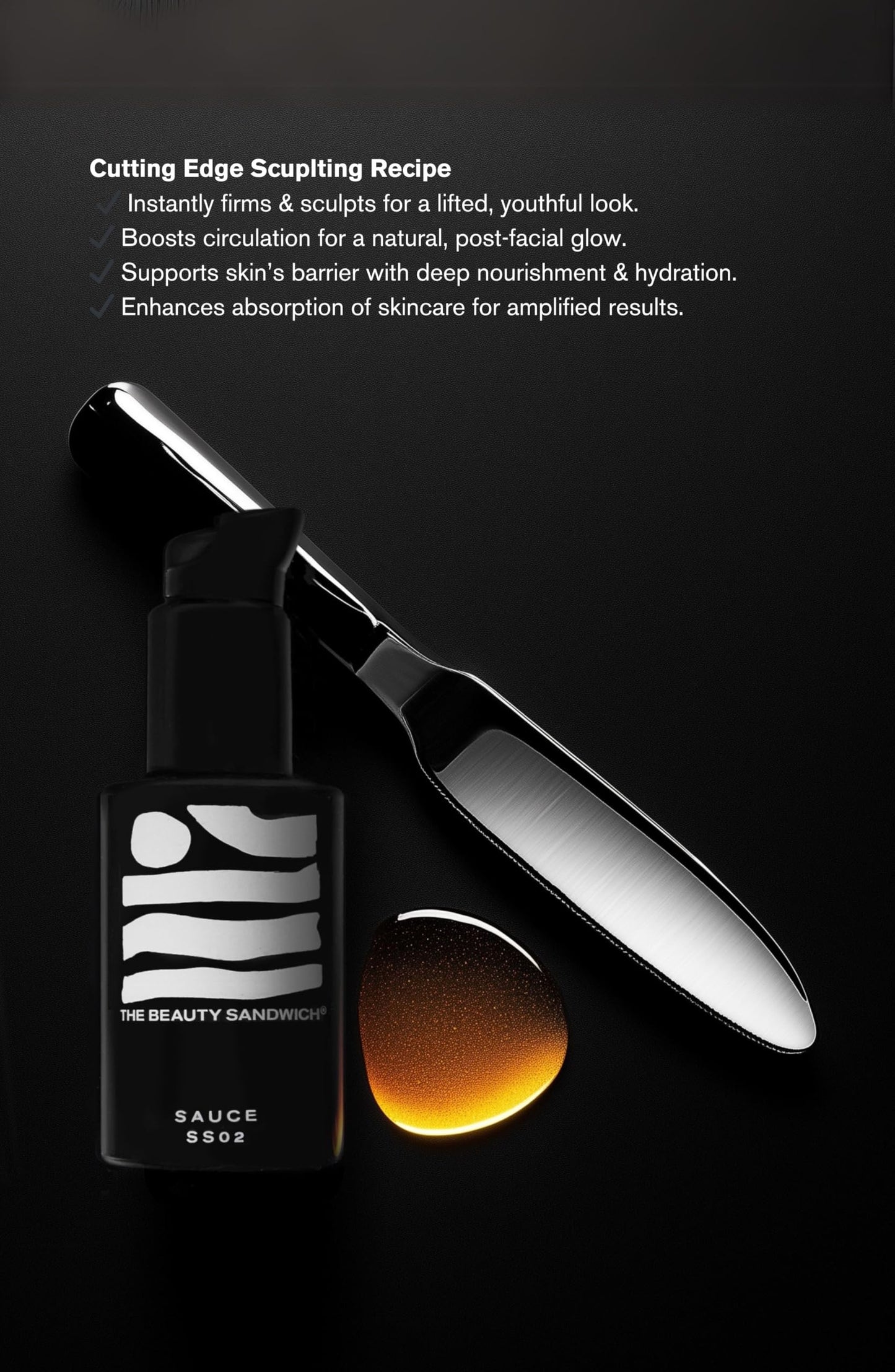 The Beauty Sandwich by Ivan Pol - SS02 Snatching Sauce | The Snatching Lifting Vitamin Sauce | Pomegranate Seed Extract, Bakuchiol, Kalahari Melon | Beauty & Personal Care The Beauty Sandwich