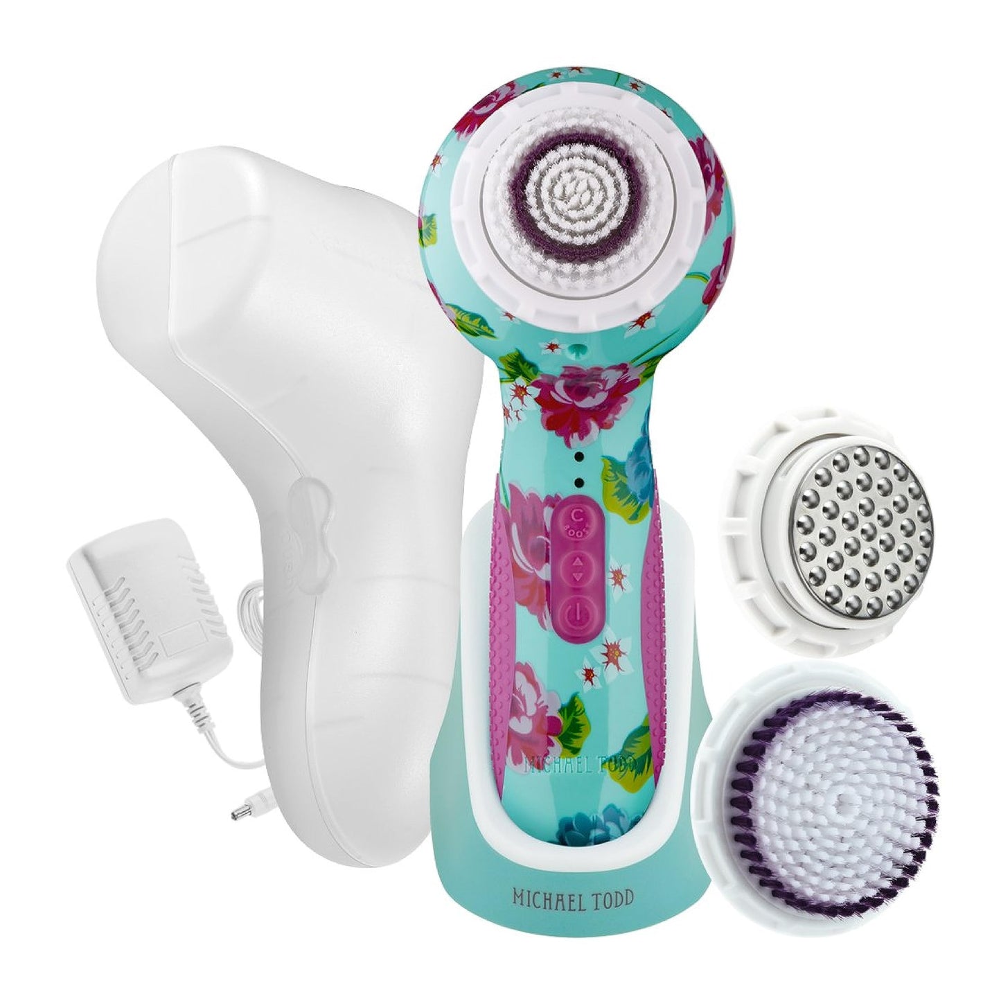 Michael Todd Beauty - Soniclear Elite - Facial Cleansing Brush System - 6-Speeds - Face Cleansing Brush & Exfoliating Body Scrubber Beauty & Personal Care MICHAEL TODD